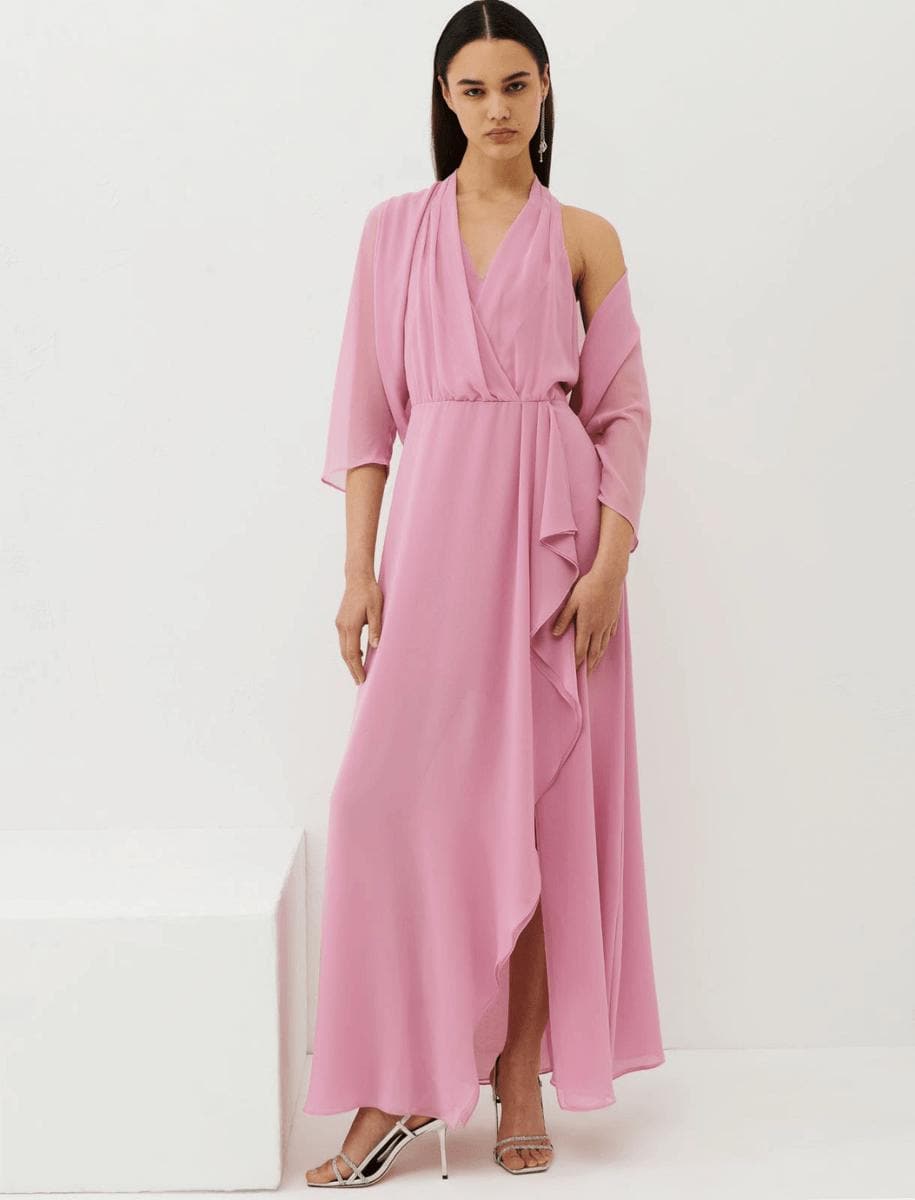 Coprispalle in georgette - Vittorio Citro Boutique