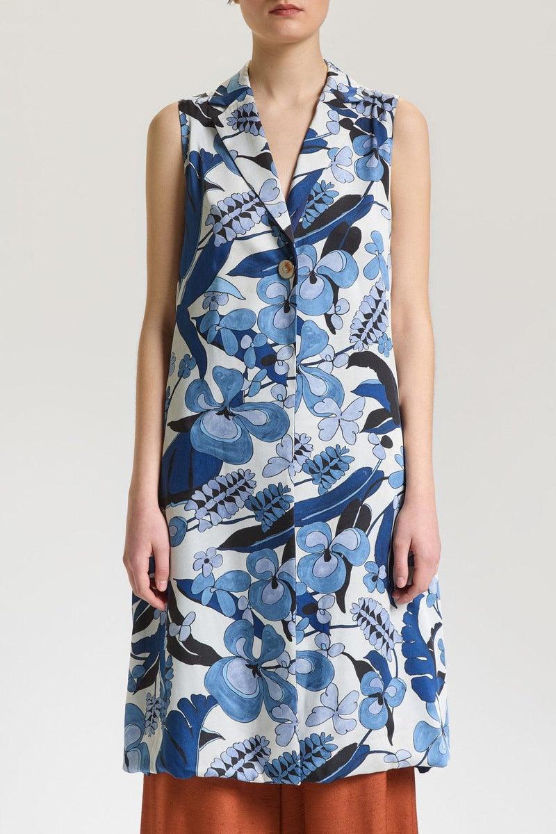 MALIPARMI - GILET SUGAR JUNGLE TWILL - Vittorio Citro Boutique