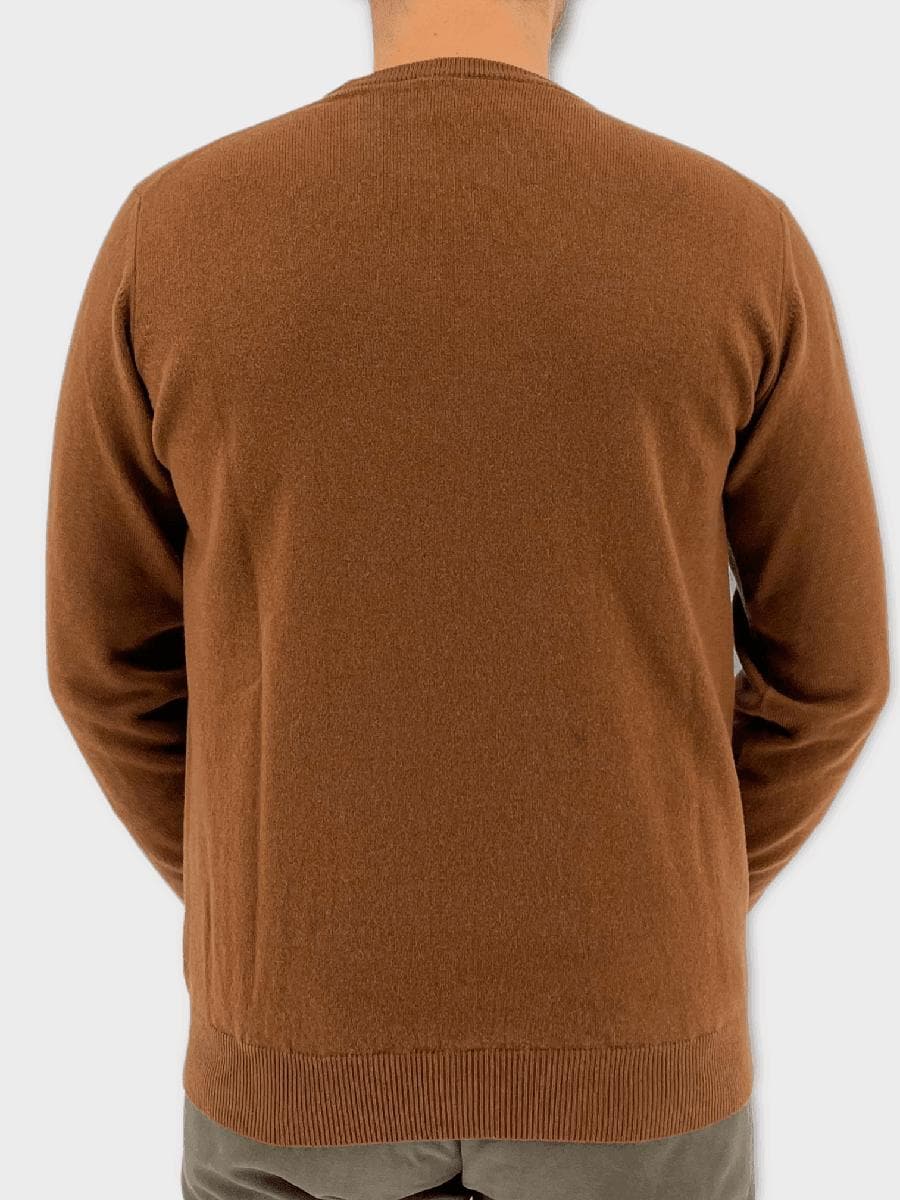 ALPHA STUDIO - GIROCOLLO BASIC IN CASHMERE - Vittorio Citro Boutique