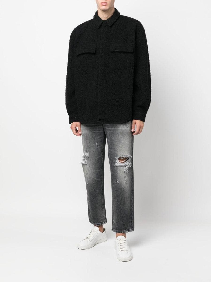 PT TORINO - Jeans cropped effetto consumato - Vittorio Citro Boutique