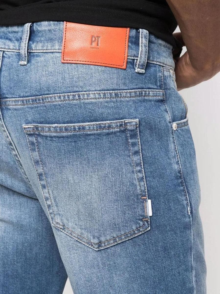 PT TORINO - Jeans reggae slim denim azzurro - Vittorio Citro Boutique
