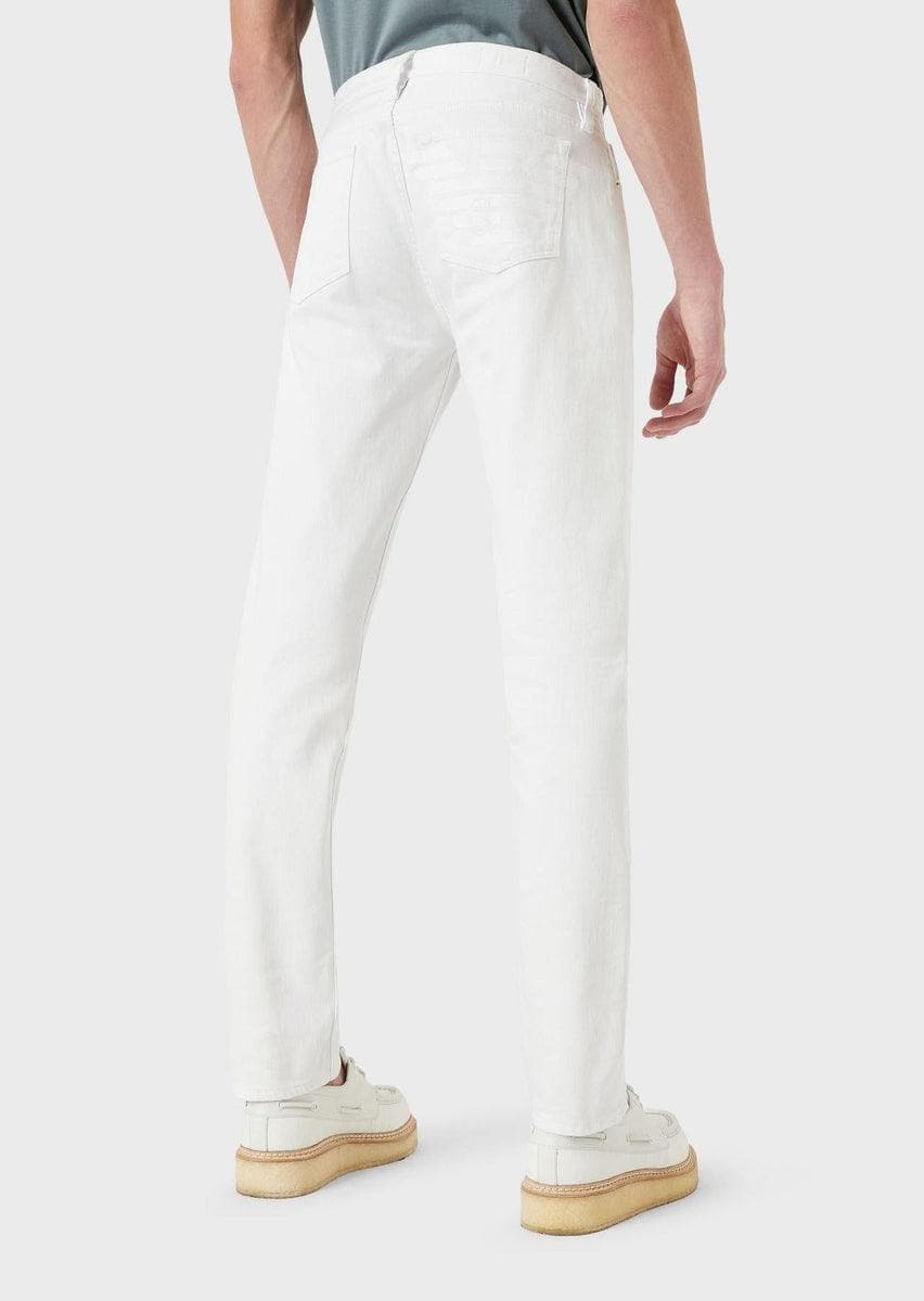 EMPORIO ARMANI - Jeans slim classici Eagle - Vittorio Citro Boutique