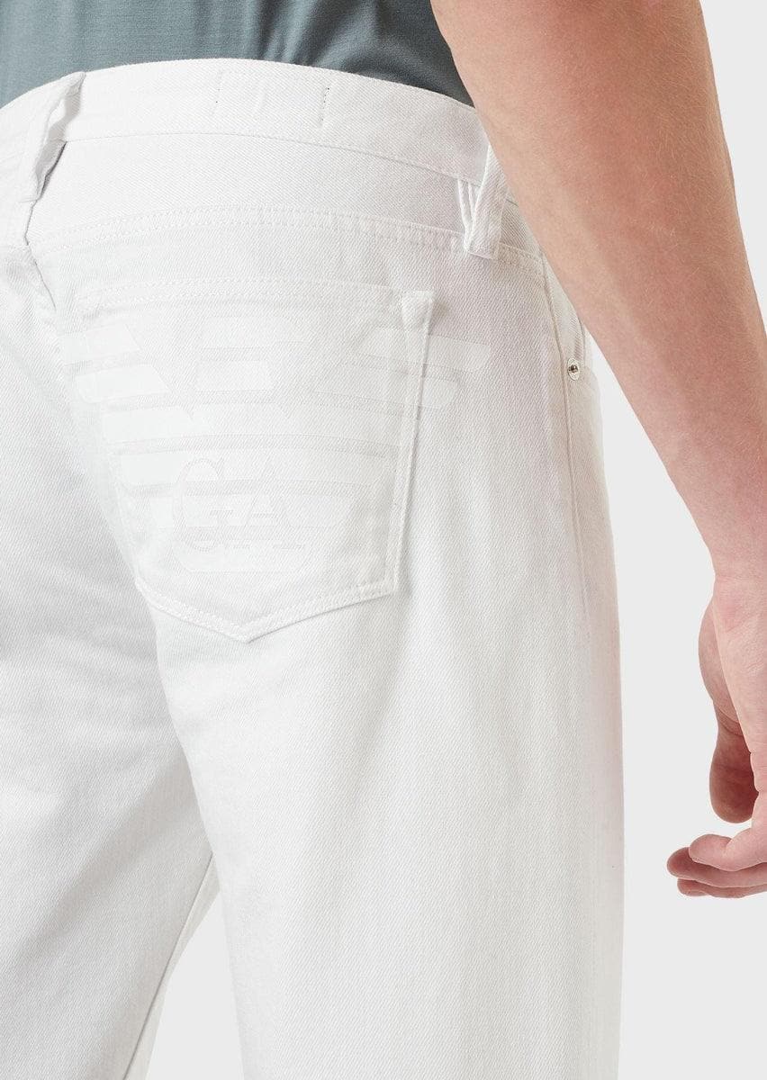 EMPORIO ARMANI - Jeans slim classici Eagle - Vittorio Citro Boutique