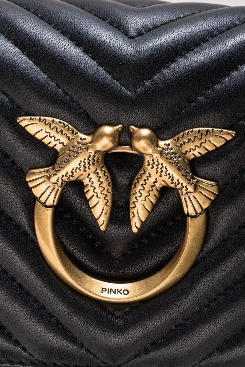 PINKO - LOVE CLICK MINI V QUILT CL - Vittorio Citro Boutique