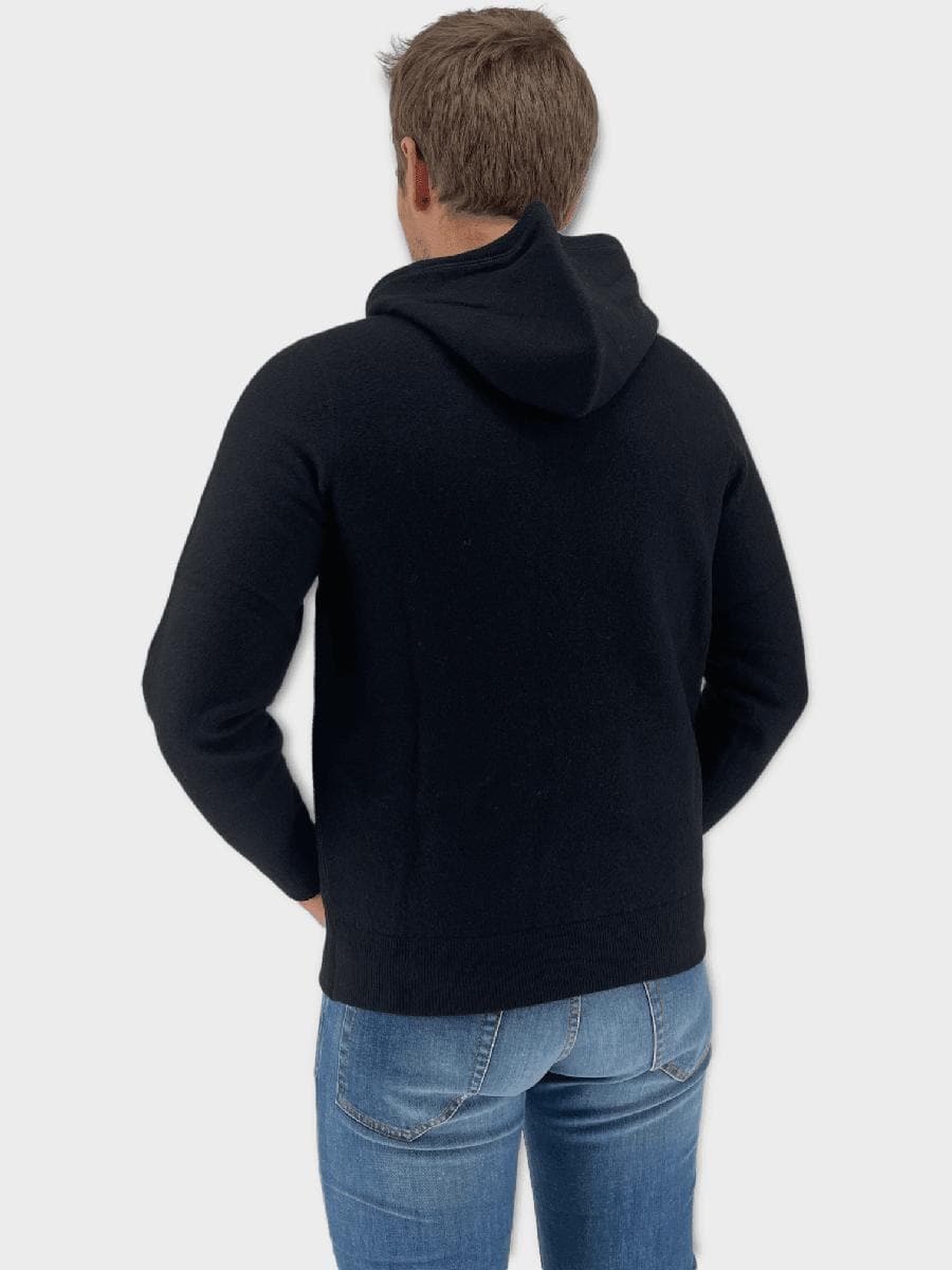 Maglione con cappuccio e ricamo the day after 4
