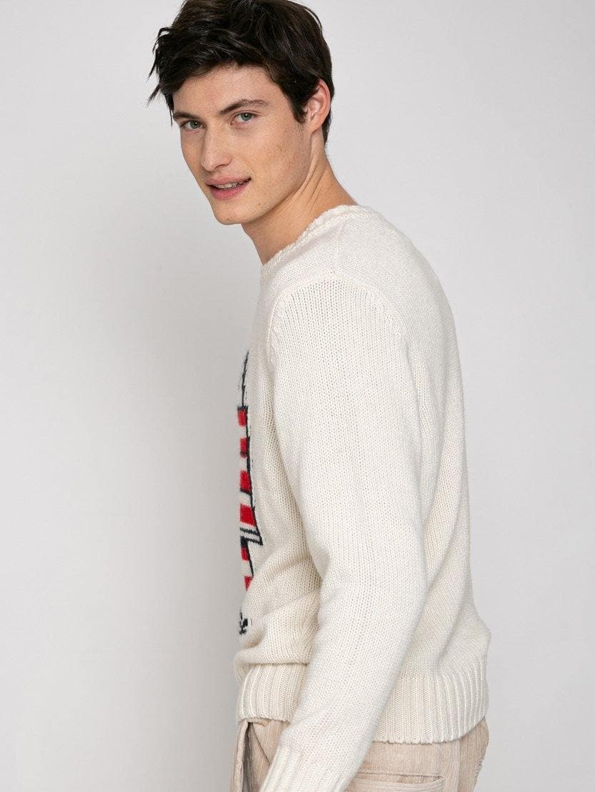 MC2 SAINT BARTH - Maglione stampa jacquard snoopy | peanuts® special edition - Vittorio Citro Boutique