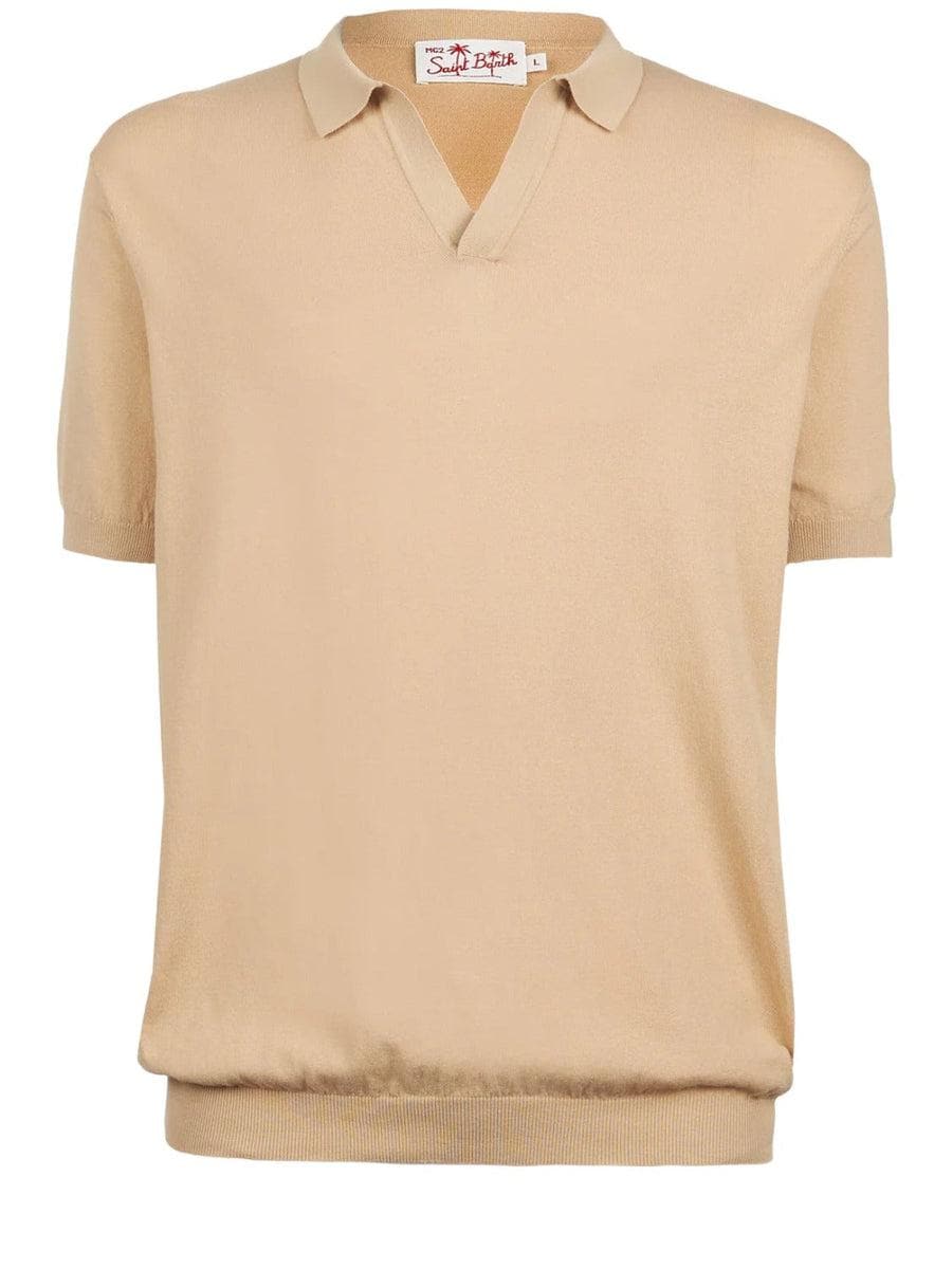 Polo uomo in maglia-Polo-Mc2 Saint Barth-Vittorio Citro Boutique