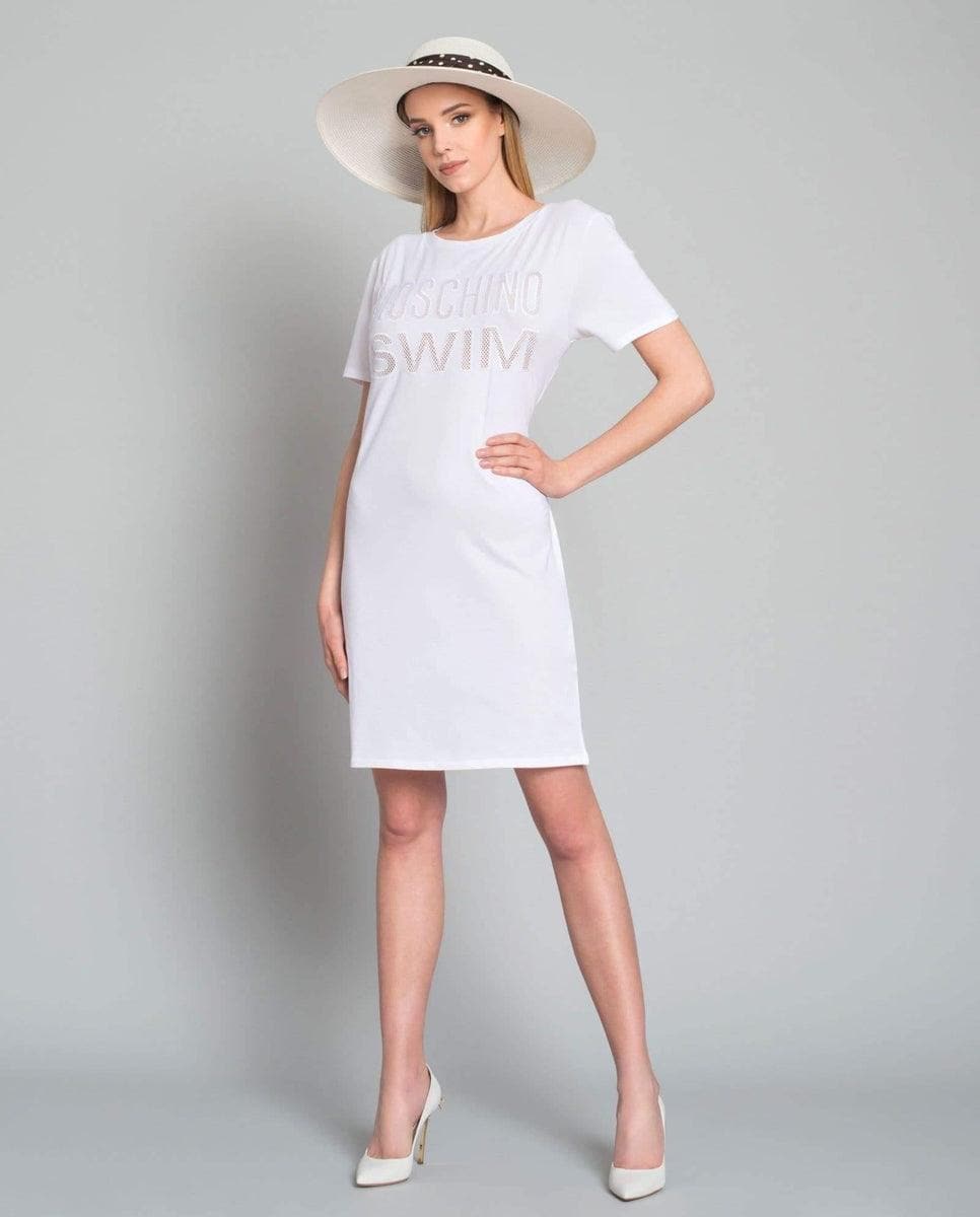 MOSCHINO - Maxi t-shirt con rete - Vittorio Citro Boutique