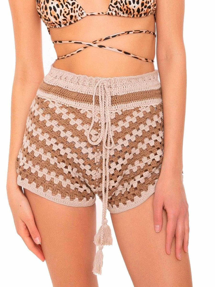 Pantaloncini multicolore crochet 5