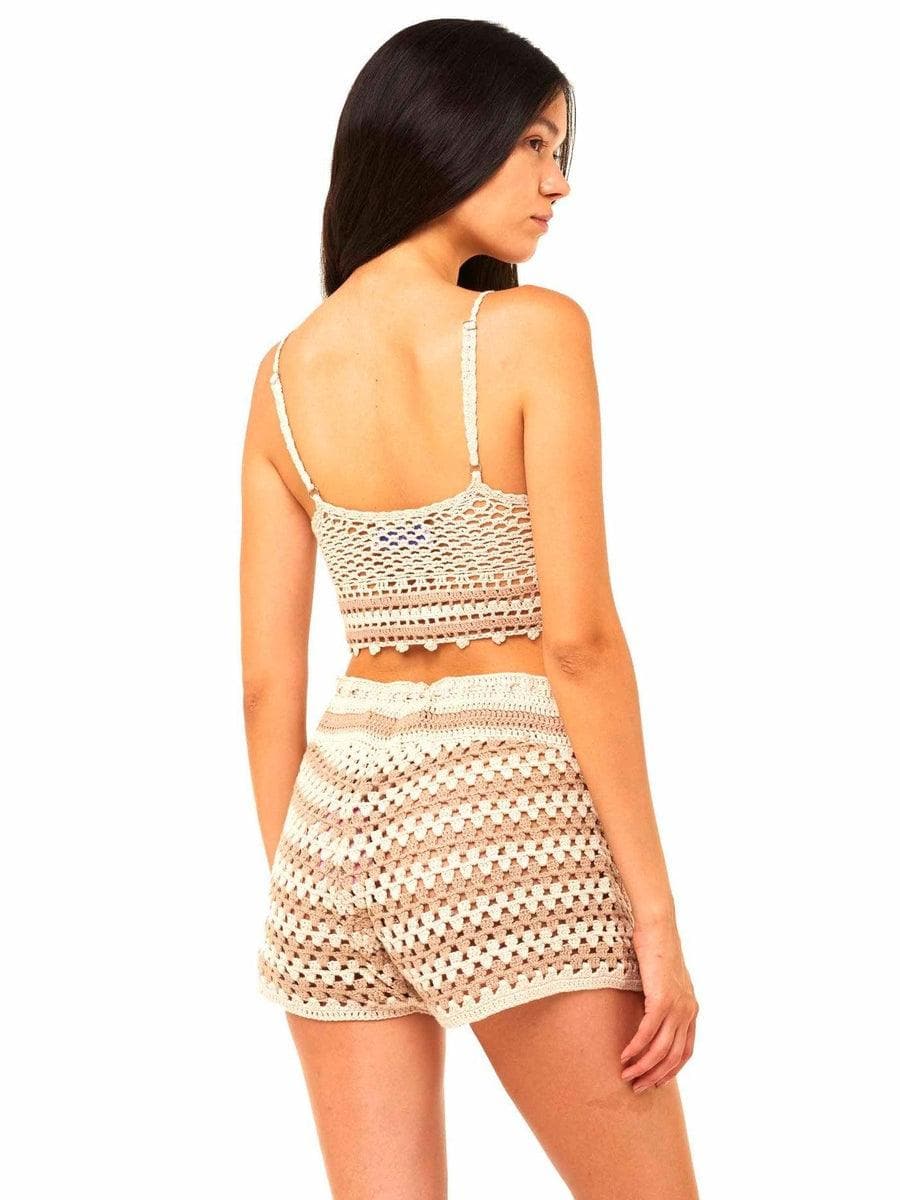 Pantaloncini multicolore crochet 8