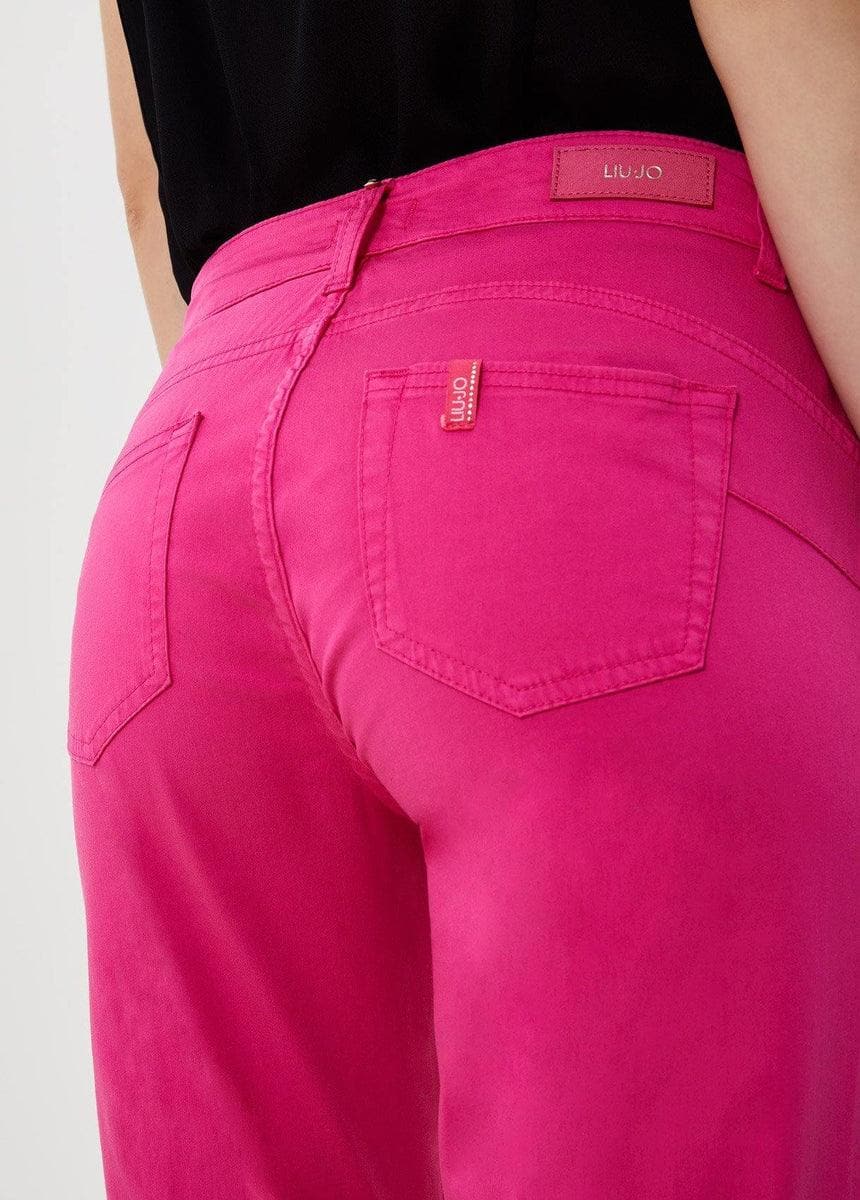 LIU-JO - Pantalone con tagli bottom up - Vittorio Citro Boutique