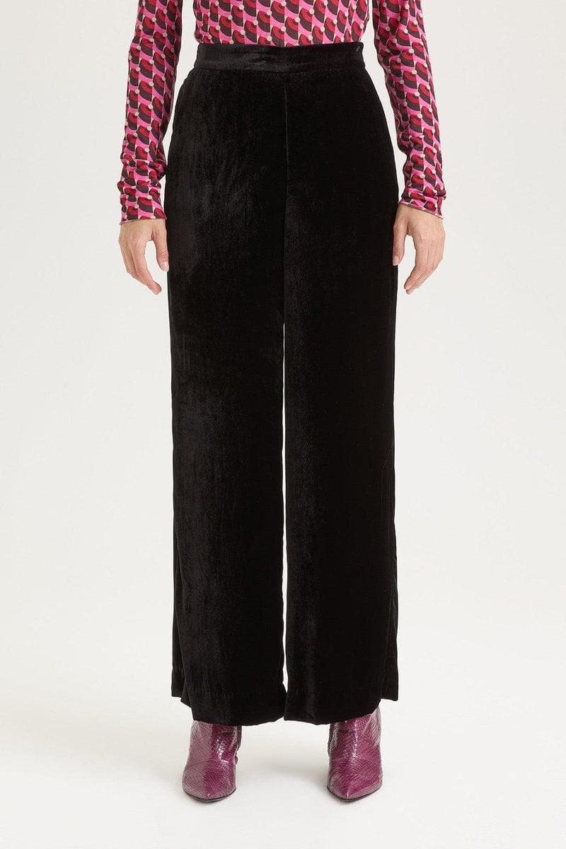 MALIPARMI - PANTALONE FLUID VELVET - Vittorio Citro Boutique