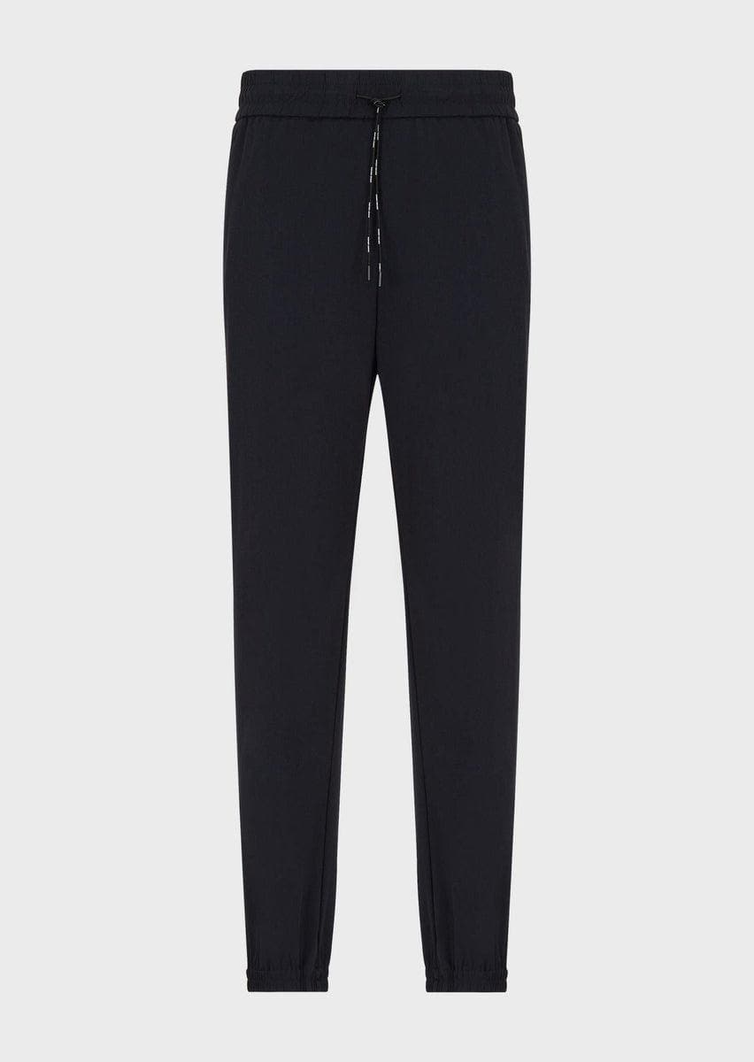 EMPORIO ARMANI - Pantaloni della tuta semplici da viaggio Essentials - Vittorio Citro Boutique