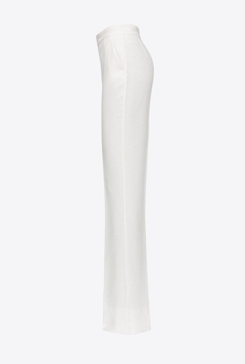 PINKO - PANTALONI FLARED IN POLY CRÊPE - Vittorio Citro Boutique