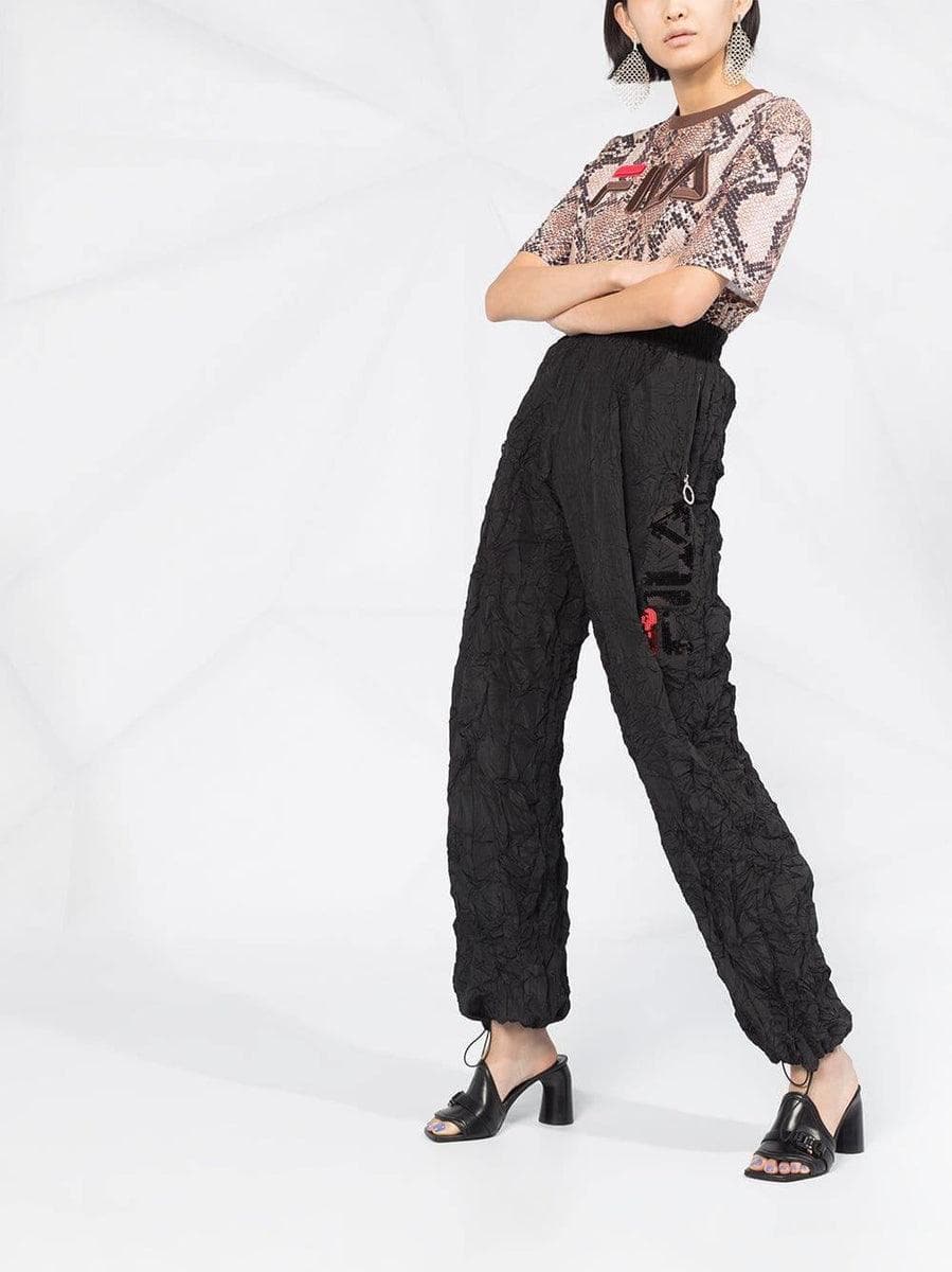 FILA - Pantaloni sportivi con logo stropicciato - Vittorio Citro Boutique