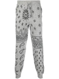 Pantaloni sportivi con stampa paisley - Vittorio Citro Boutique