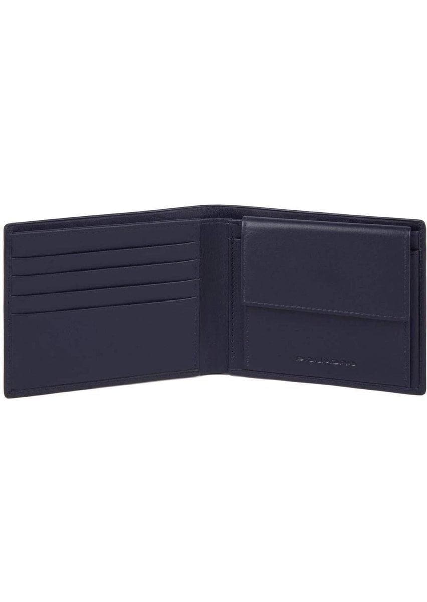 PIQUADRO - Portafoglio uomo con portamonete tag - Vittorio Citro Boutique