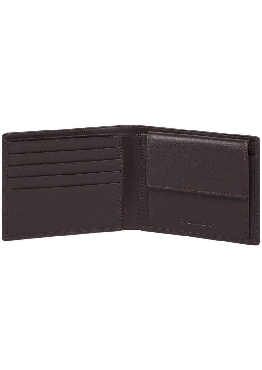 PIQUADRO - Portafoglio uomo con portamonete tag - Vittorio Citro Boutique