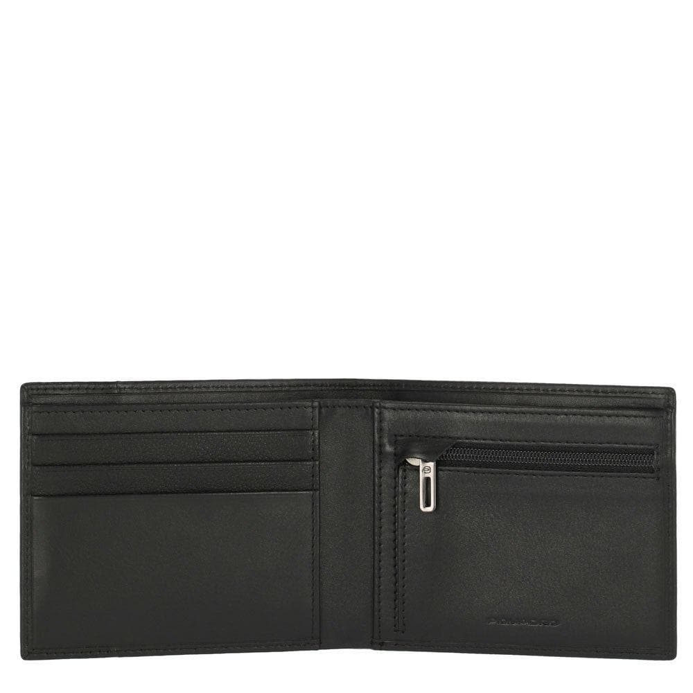 PIQUADRO - Portafoglio uomo sottile con porta monete Steven - Vittorio Citro Boutique