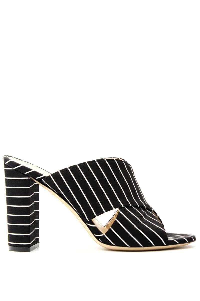 DEI MILLE - Sabot tropea nero - Vittorio Citro Boutique