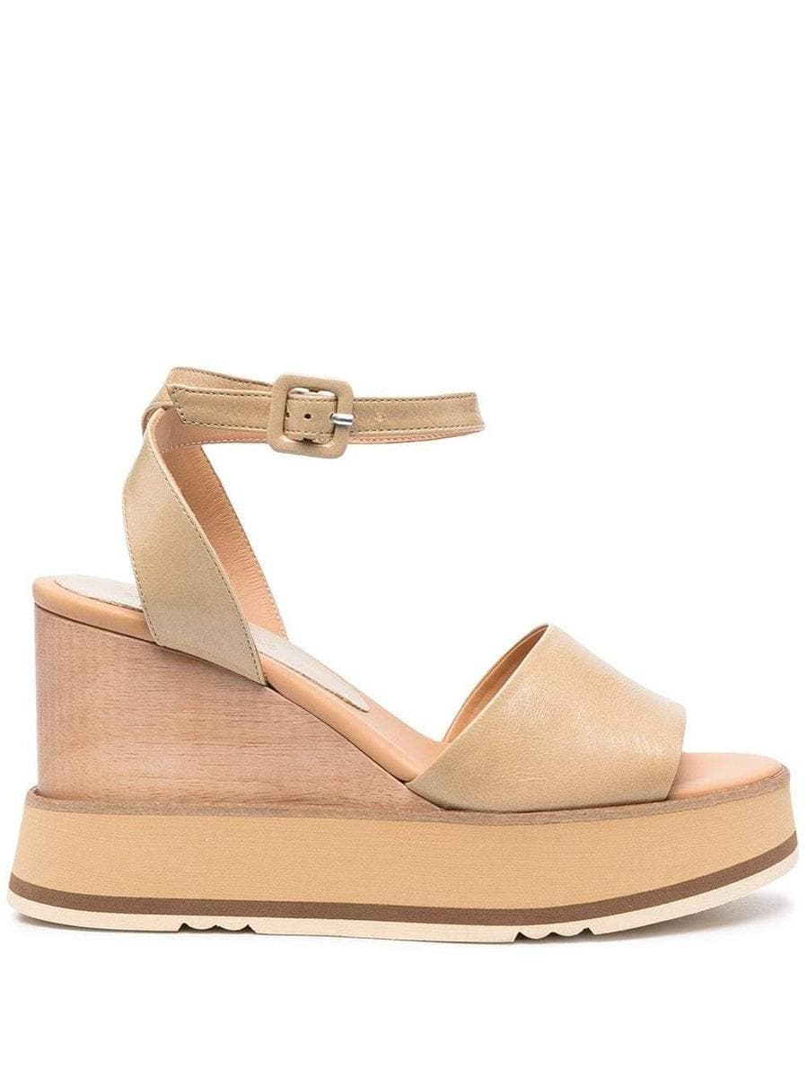 PALOMA BARCELÒ - Sandali con zeppa laco - Vittorio Citro Boutique