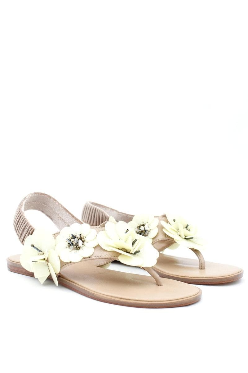 MALIPARMI - Sandalo ad infradito floreale - Vittorio Citro Boutique