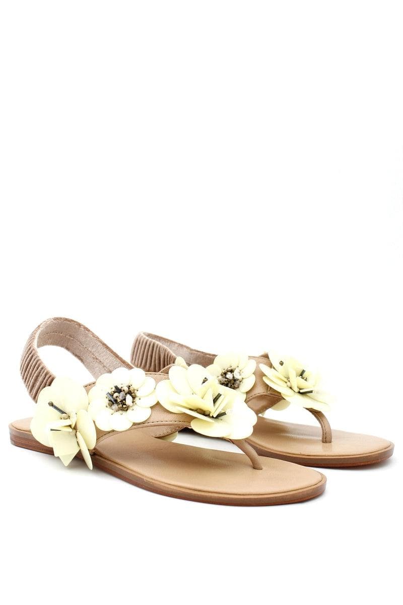 MALIPARMI - Sandalo ad infradito floreale - Vittorio Citro Boutique