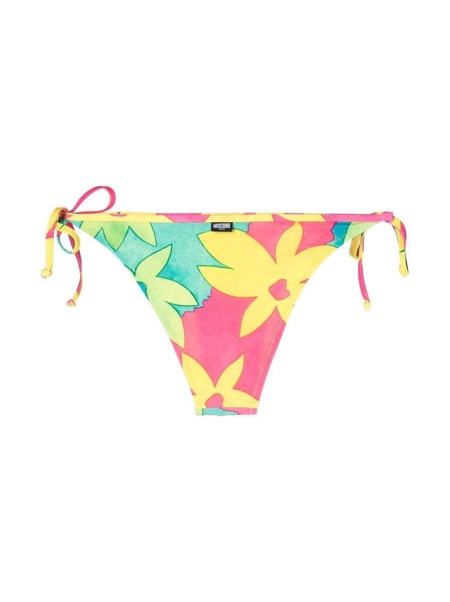 MOSCHINO - Slip bikini a fiori - Vittorio Citro Boutique