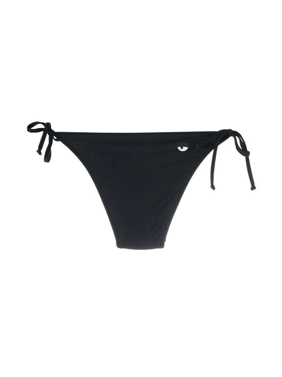 CHIARA FERRAGNI - Slip bikini con applicazione occhi - Vittorio Citro Boutique