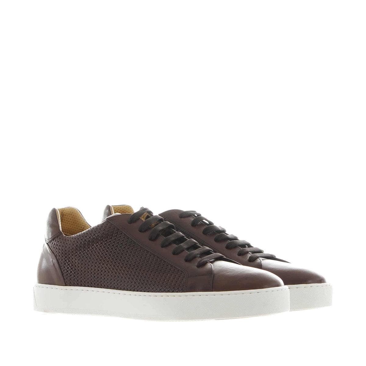 TRIVER FLIGHT - Sneaker in pelle intrecciata - Vittorio Citro Boutique