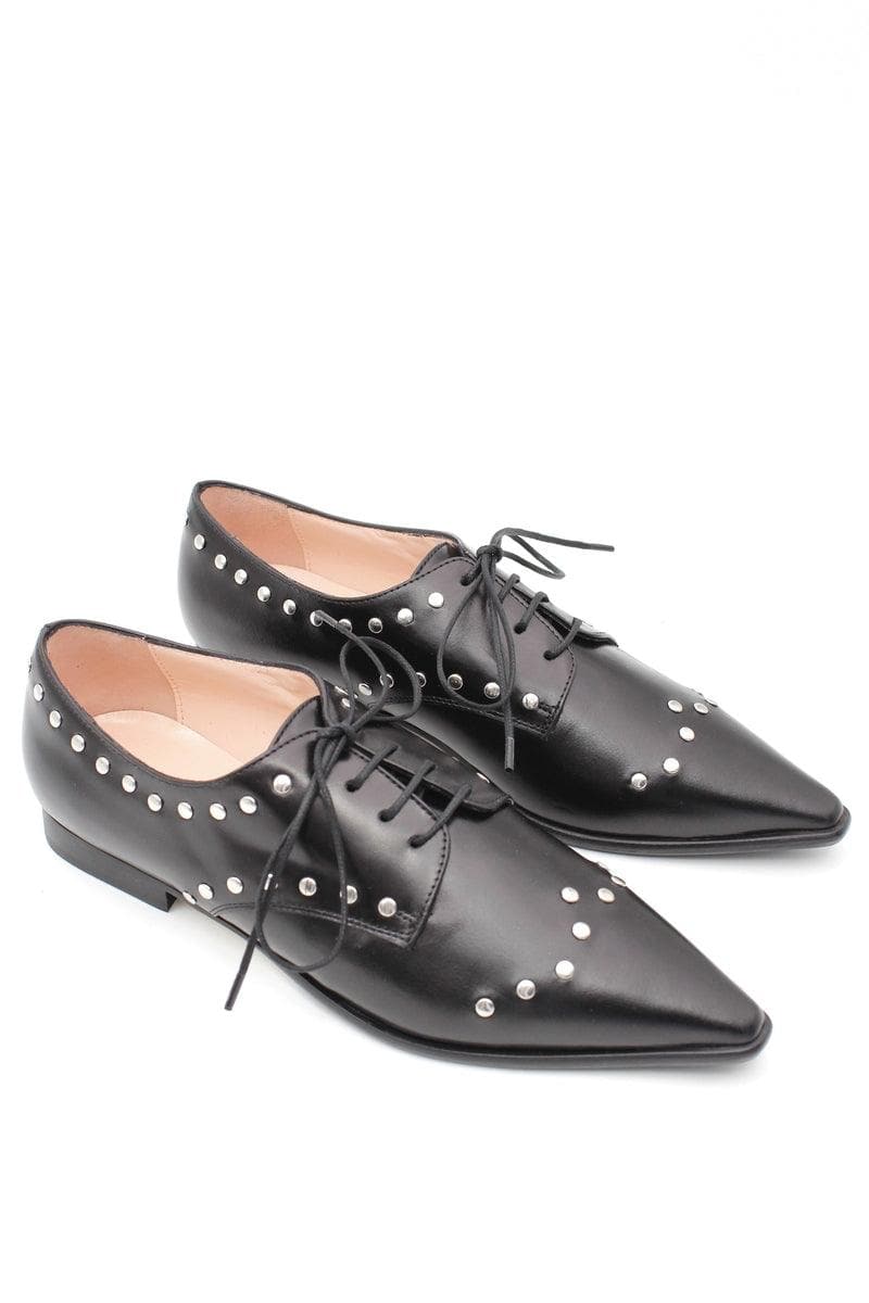 ANNA F. - Stringata con borchie - Vittorio Citro Boutique