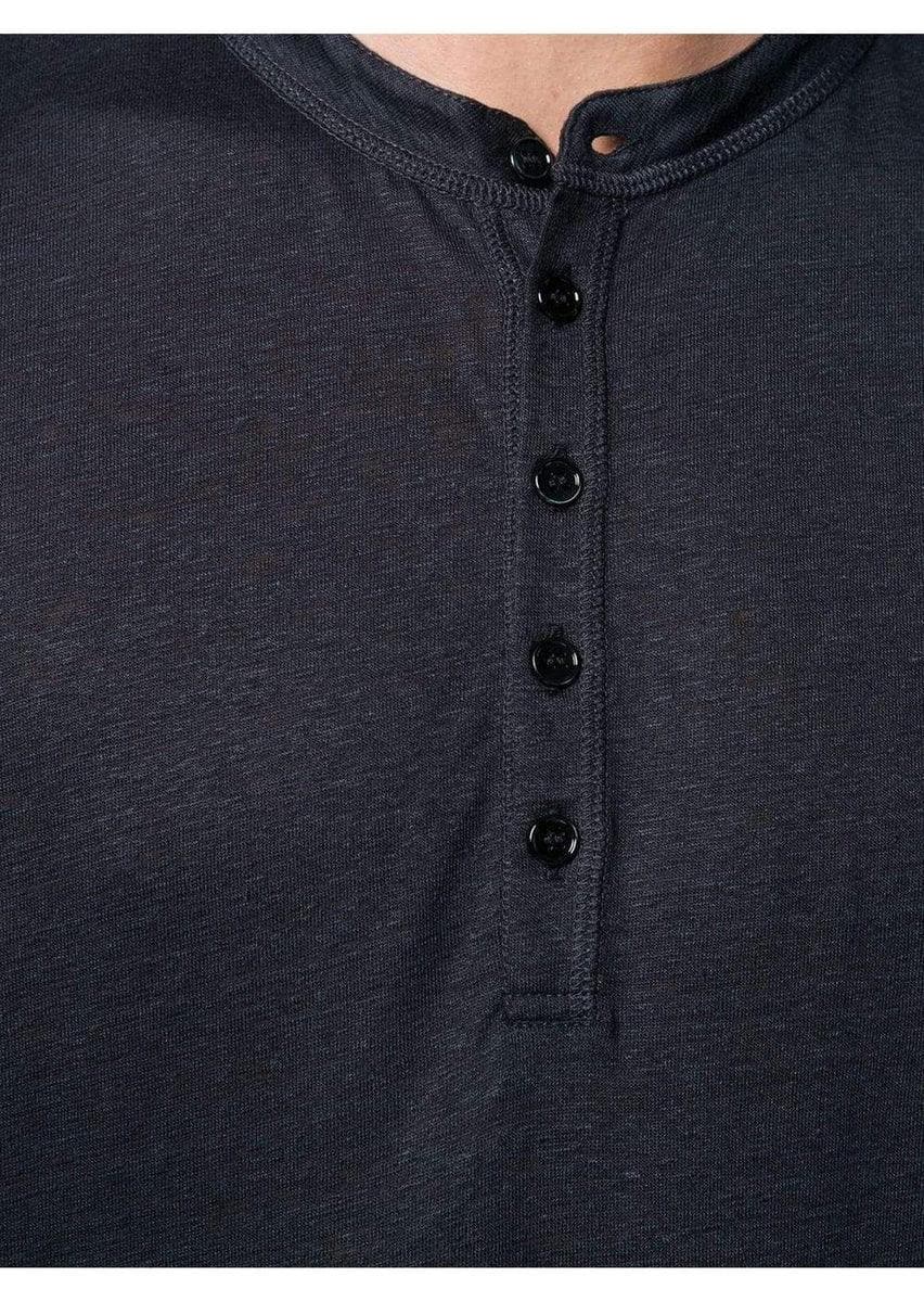 MAJESTIC FILATURES - T-shirt henley - Vittorio Citro Boutique