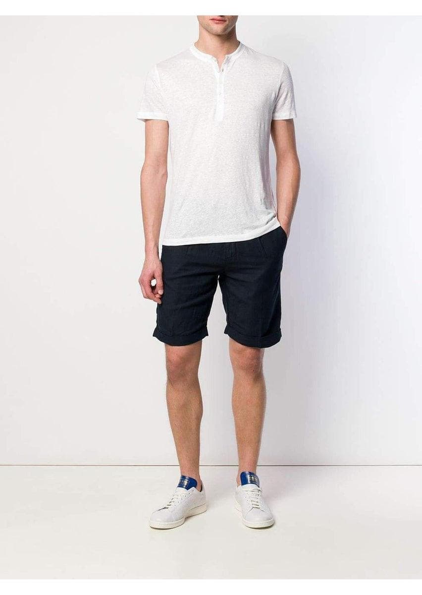 MAJESTIC FILATURES - T-shirt henley - Vittorio Citro Boutique