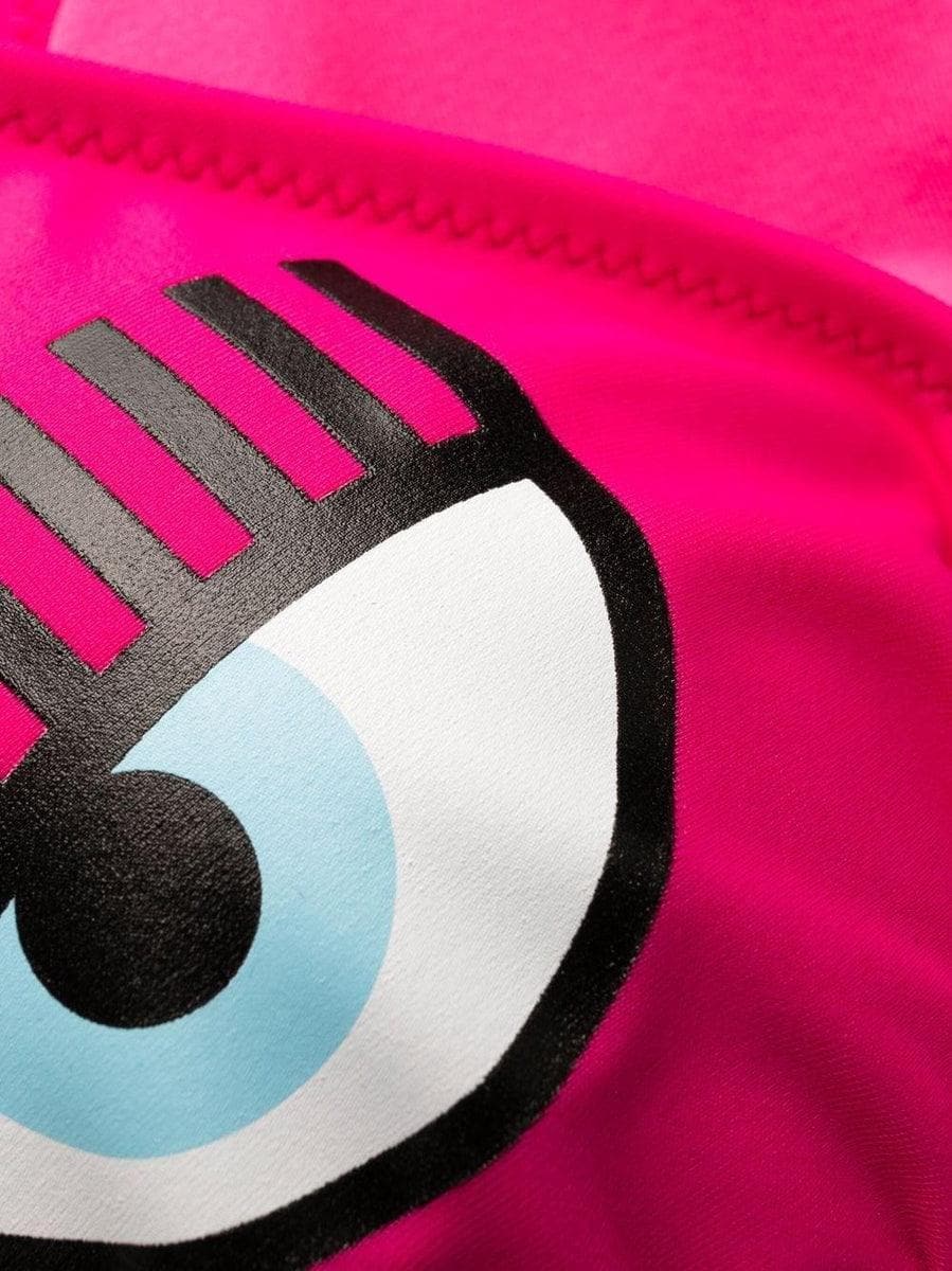 CHIARA FERRAGNI - Top bikini maxi logomania - Vittorio Citro Boutique