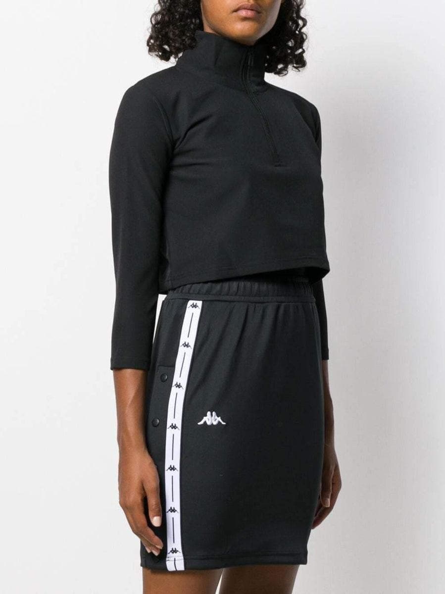 KAPPA - Top cropped a collo alto - Vittorio Citro Boutique