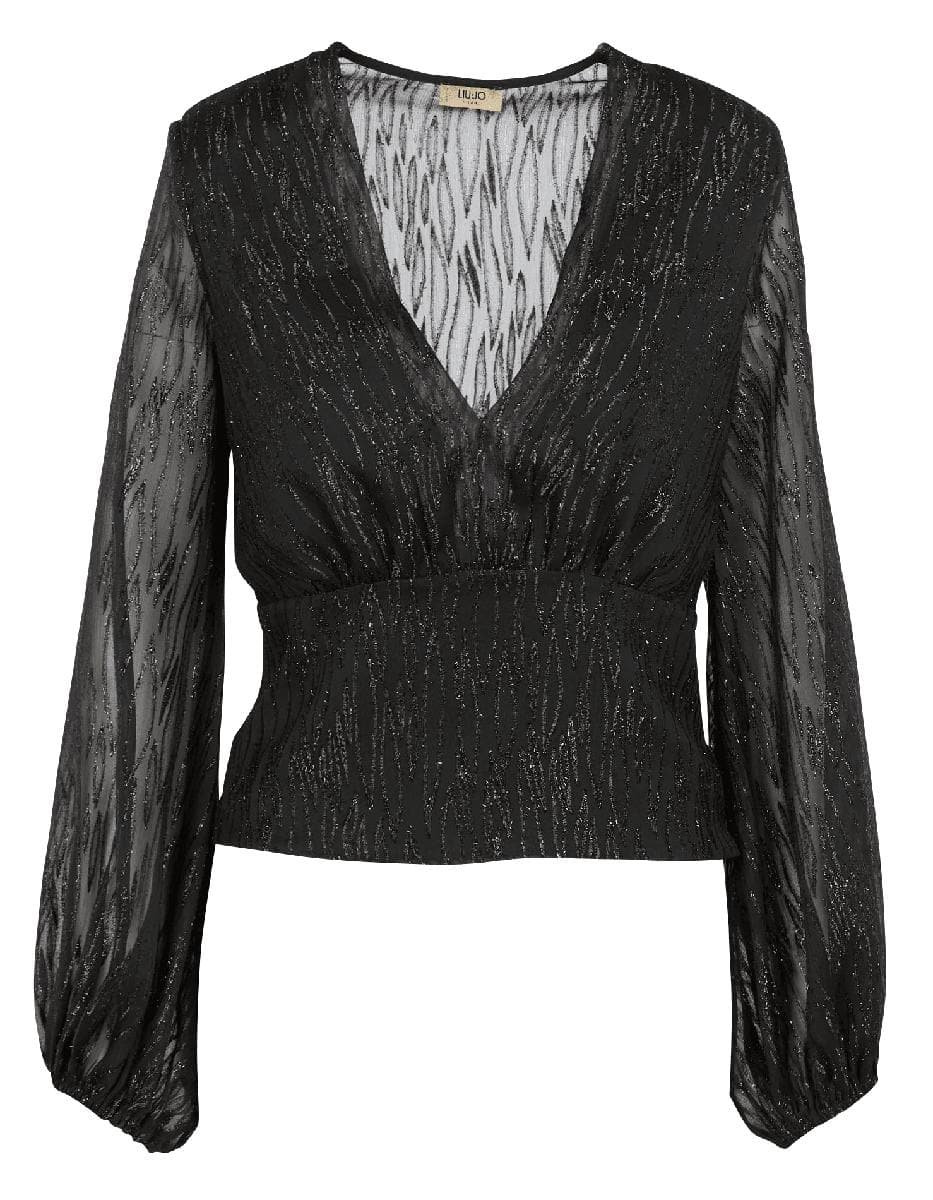 LIU-JO - Top scollo a v - Vittorio Citro Boutique