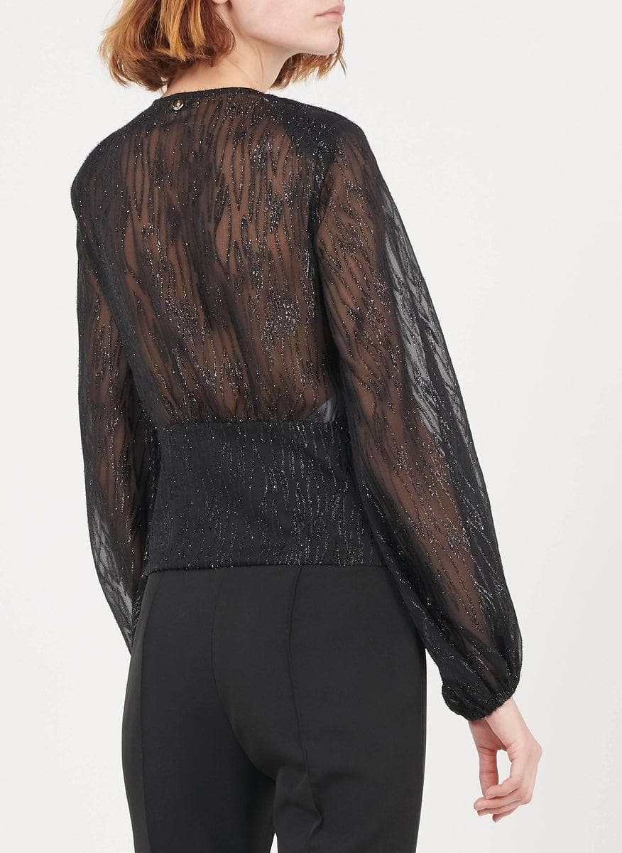 LIU-JO - Top scollo a v - Vittorio Citro Boutique