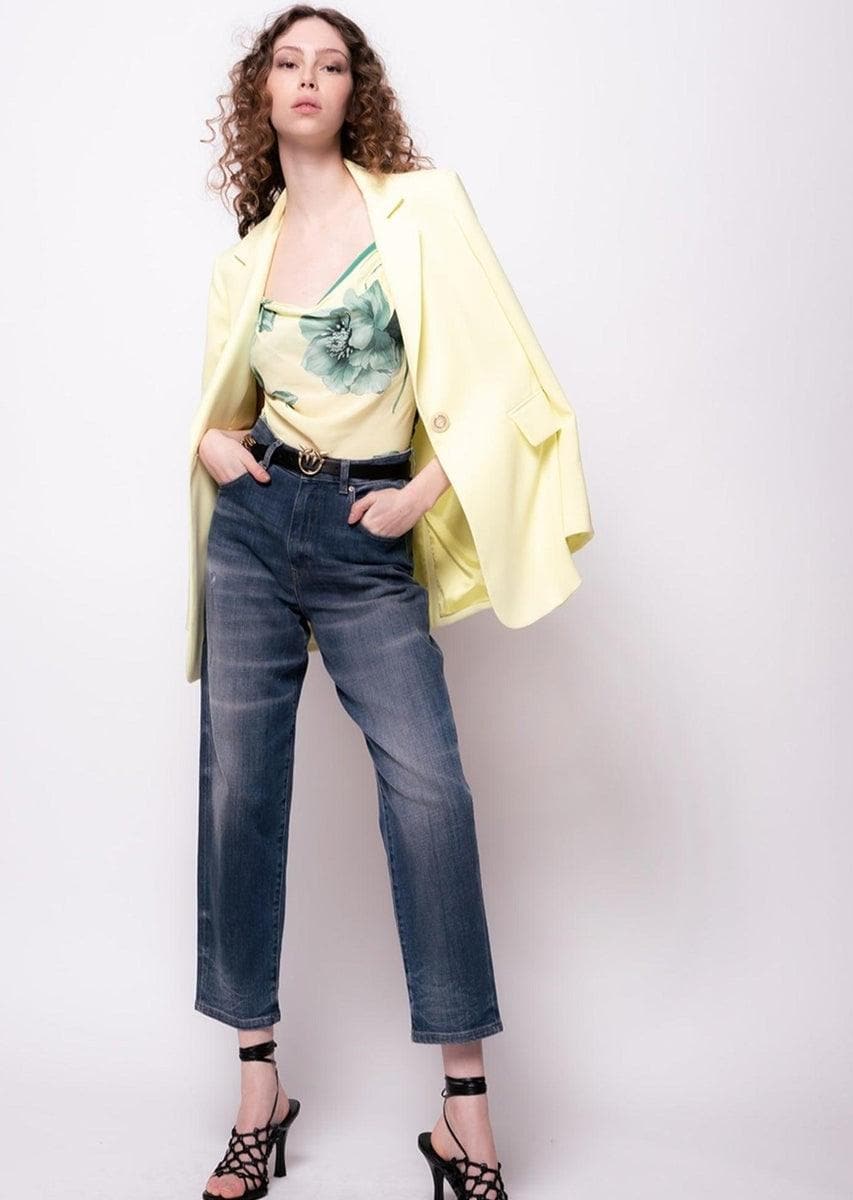 PINKO - Top stampa rose - Vittorio Citro Boutique