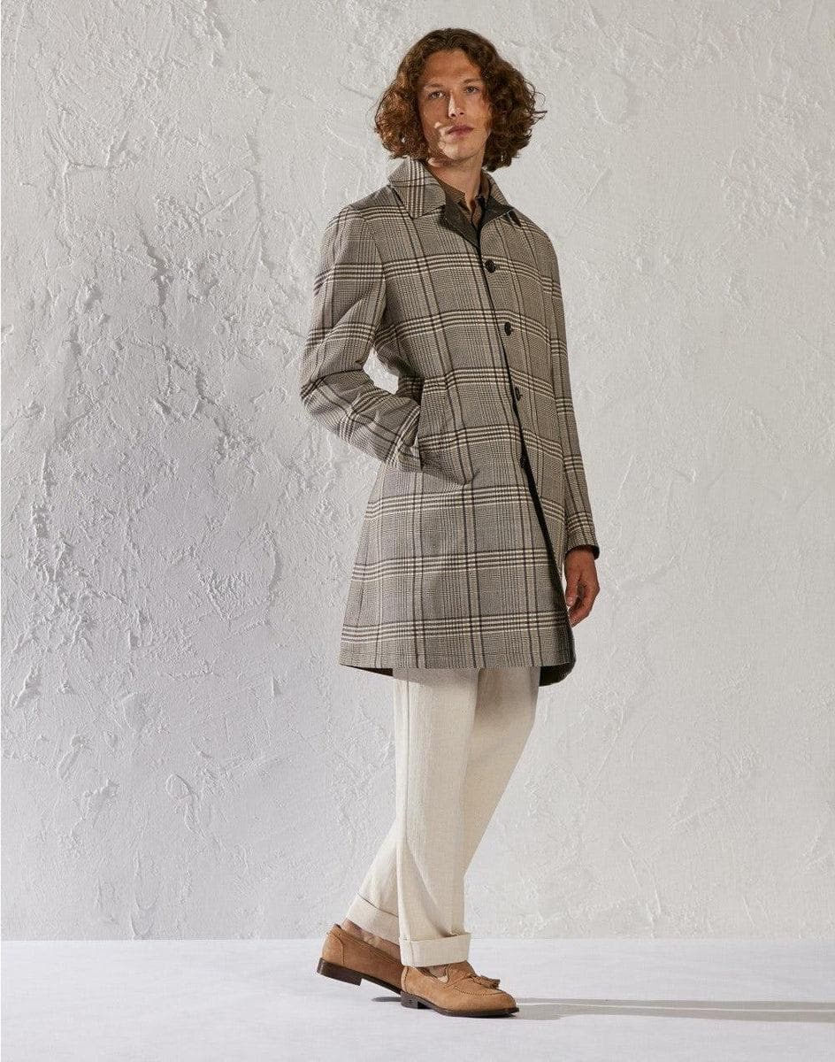 LARDINI - Trench reversibile beige monopetto - Vittorio Citro Boutique