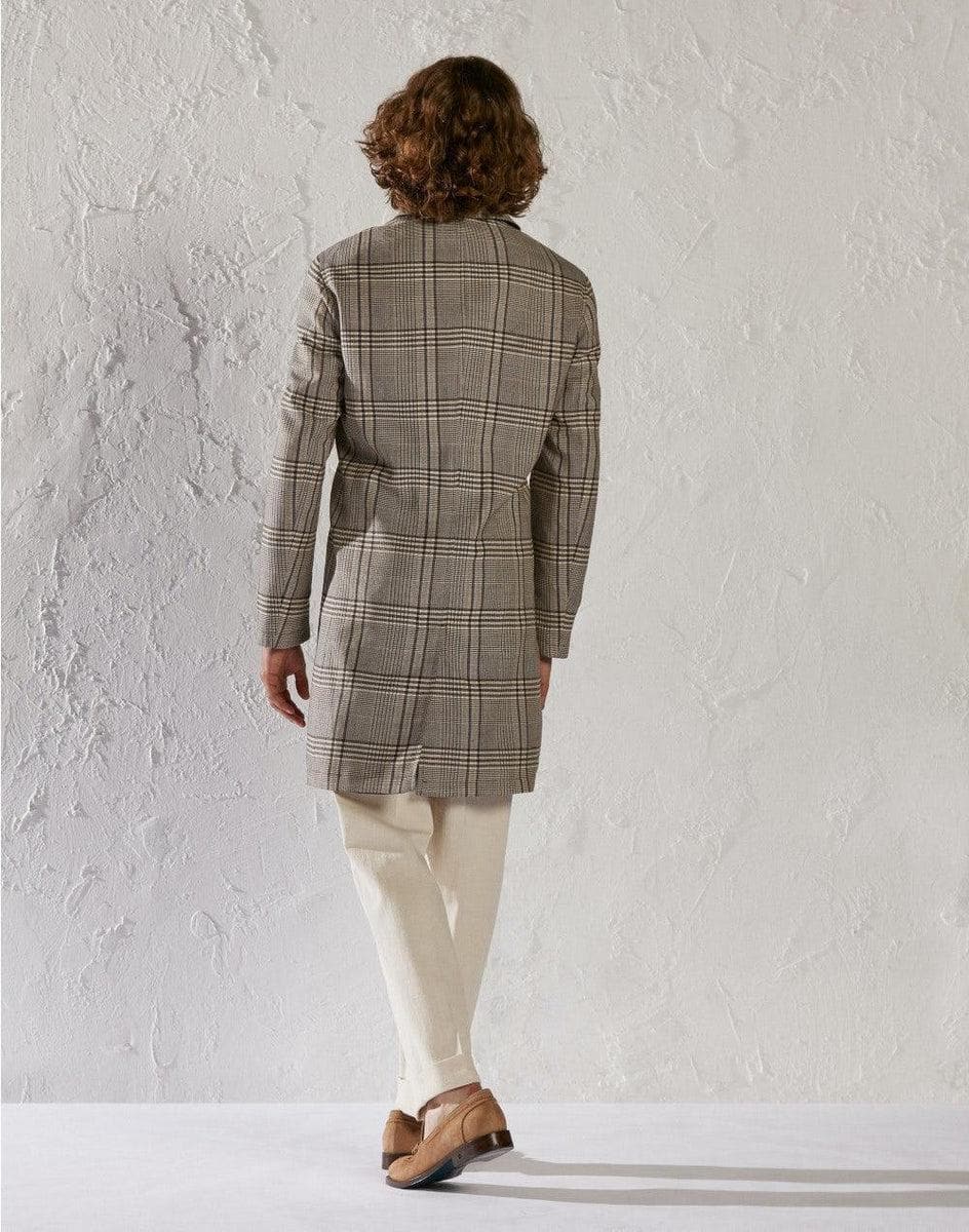 LARDINI - Trench reversibile beige monopetto - Vittorio Citro Boutique