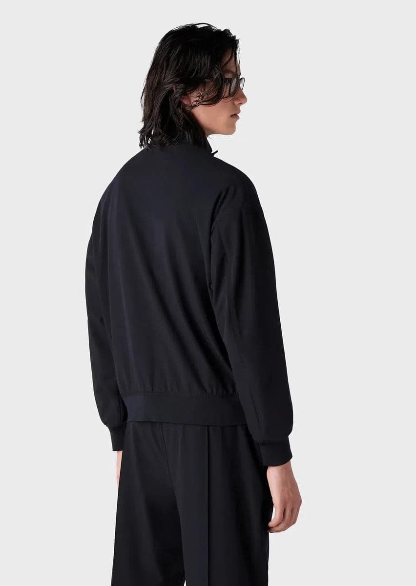 Blouson con zip in nylon tecnico bi-stretch water repellent - Vittorio Citro Boutique
