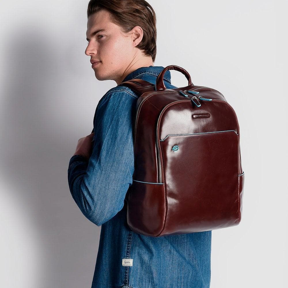 Zainetto porta computer e porta ipad® blue square - Vittorio Citro Boutique