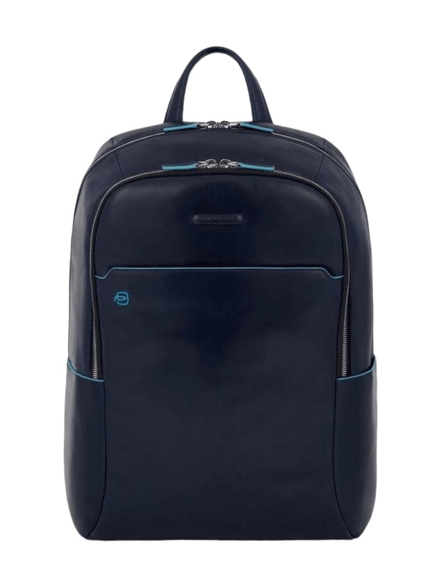 Zaino grande porta computer e porta ipad® blue square - Vittorio Citro Boutique